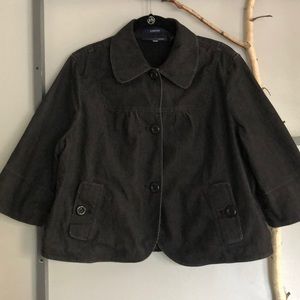Bill Blass Charcoal Jeans Jacket